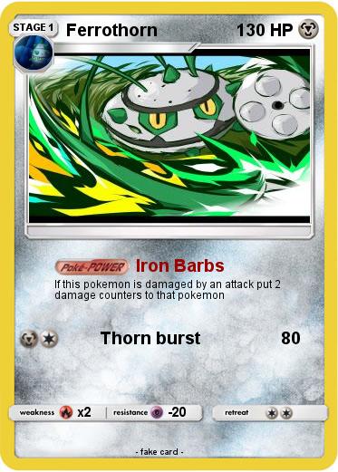Pokemon Ferrothorn