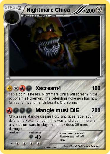 Pokemon Nightmare Chica