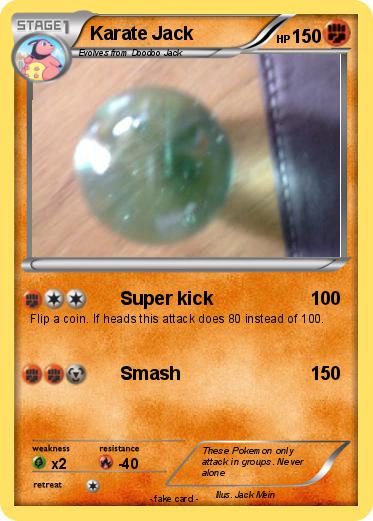 Pokemon Karate Jack