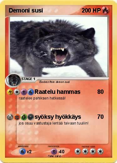 Pokemon Demoni susi