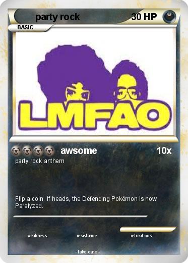 Pokemon party rock