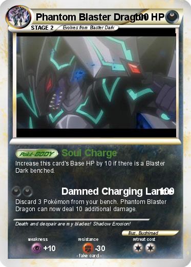 Pokemon Phantom Blaster Dragon