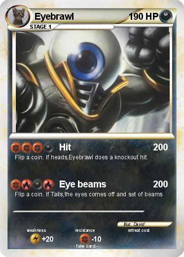 Pokemon Eyebrawl