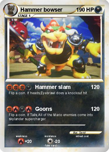 Pokemon Hammer bowser