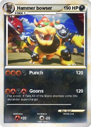 Pokemon Hammer bowser