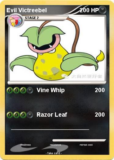 Pokemon Evil Victreebel
