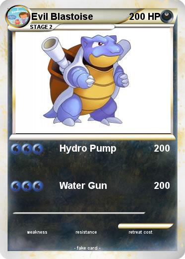 Pokemon Evil Blastoise