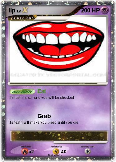Pokemon lip