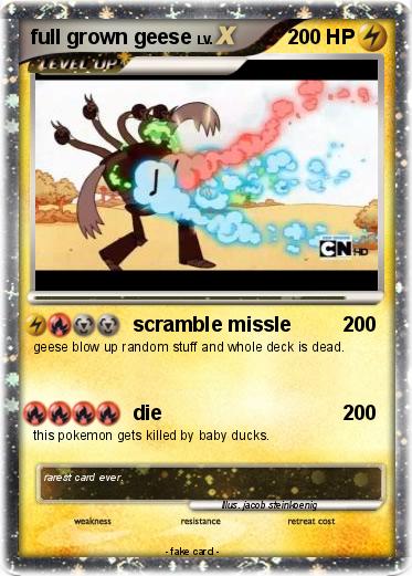 Pokemon full grown geese