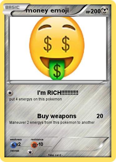 Pokemon money emoji