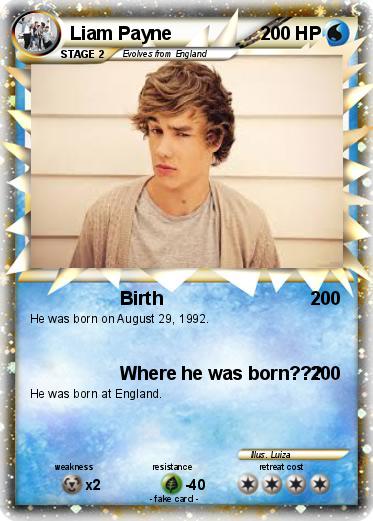 Pokemon Liam Payne