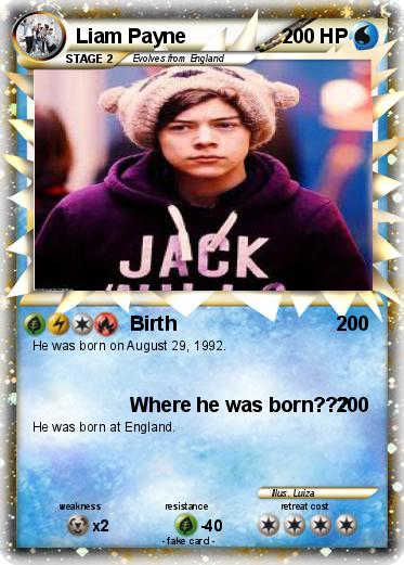 Pokemon Liam Payne