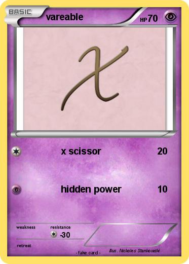 Pokemon vareable