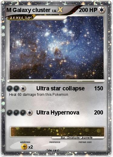 Pokemon M Galaxy cluster