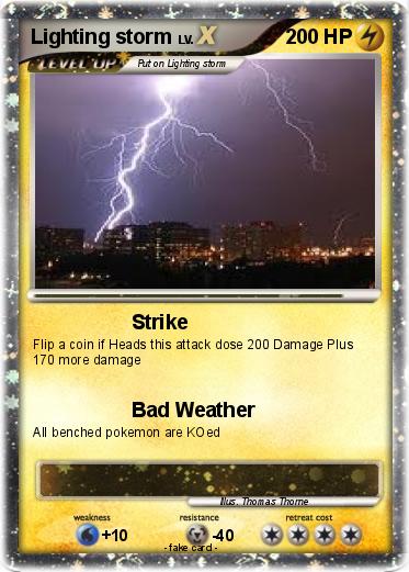 Pokemon Lighting storm