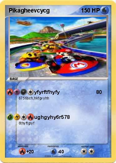 Pokemon Pikagheevcycg