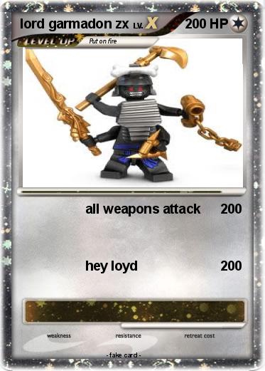 Pokemon lord garmadon zx
