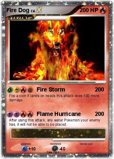 Pokemon Fire Dog