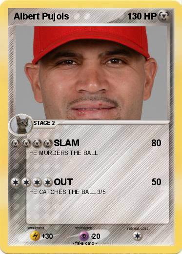 Pokemon Albert Pujols