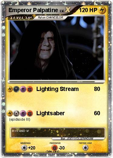 Pokemon Emperor Palpatine
