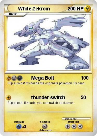 Pokemon White Zekrom