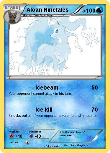 Pokemon Aloan Ninetales