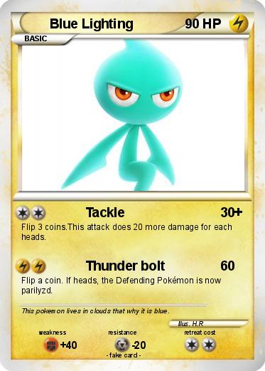 Pokemon Blue Lighting