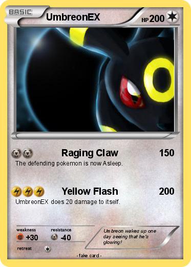 Pokemon UmbreonEX