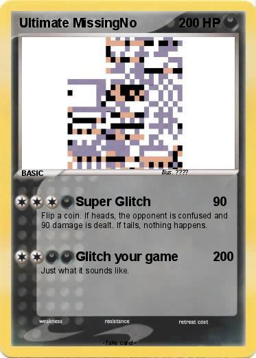 Pokemon Ultimate MissingNo