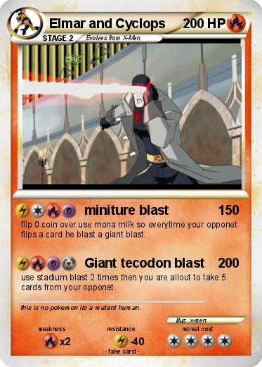Pokemon Elmar and Cyclops