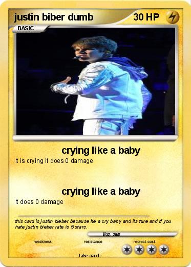 Pokemon justin biber dumb