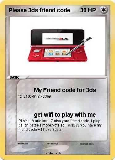 Pokemon Please 3ds friend