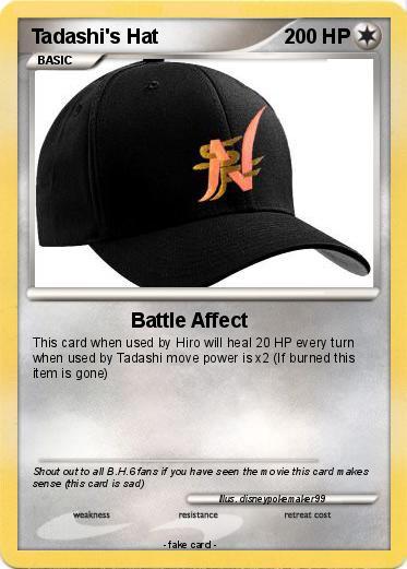Pokemon Tadashi's Hat