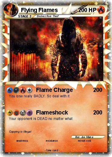 Pokemon Flying Flames