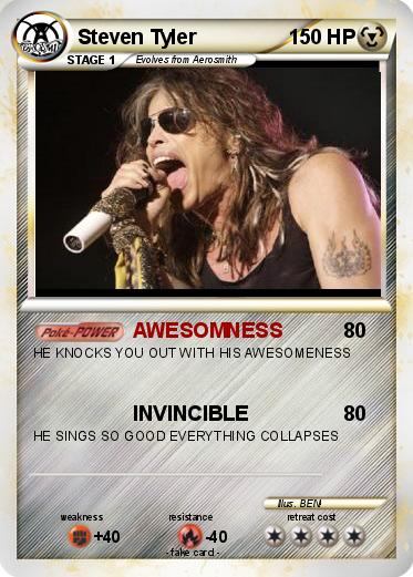 Pokemon Steven Tyler