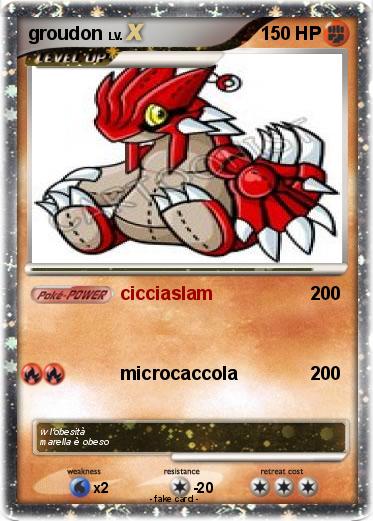 Pokemon groudon