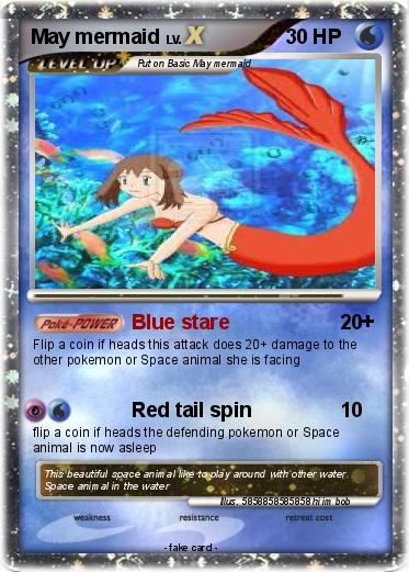 Pokemon May mermaid