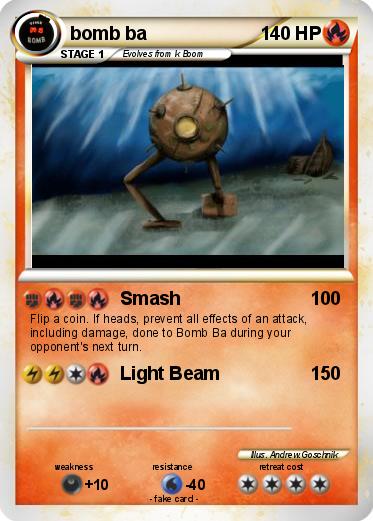 Pokemon bomb ba