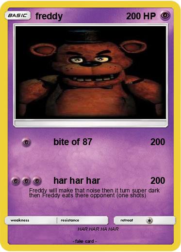 Pokemon freddy