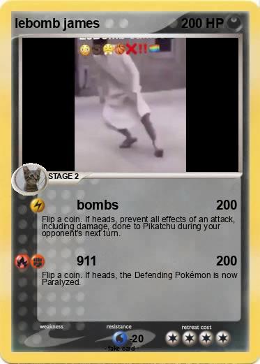 Pokemon lebomb james
