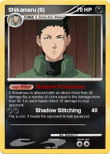 Pokemon Shikamaru (S)