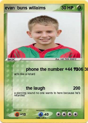 Pokemon evan  buns willaims