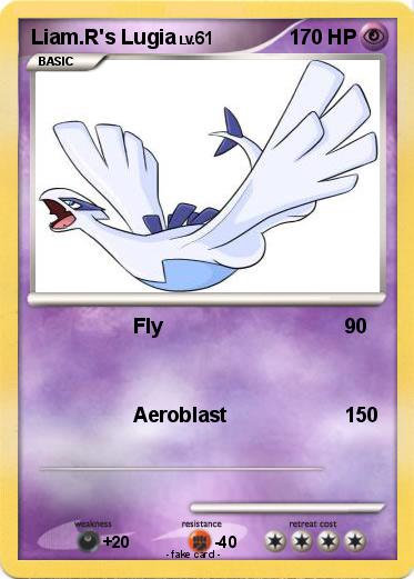 Pokemon Liam.R's Lugia