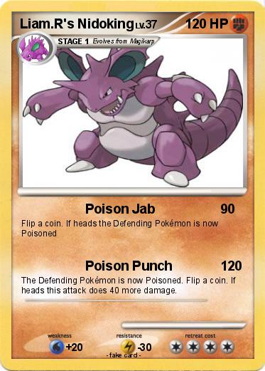Pokemon Liam.R's Nidoking