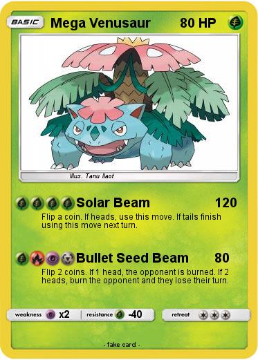 Pokemon Mega Venusaur