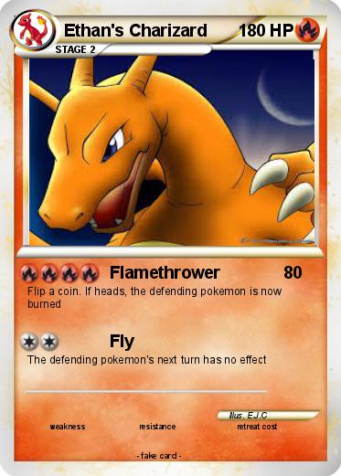 Pokemon Ethan's Charizard