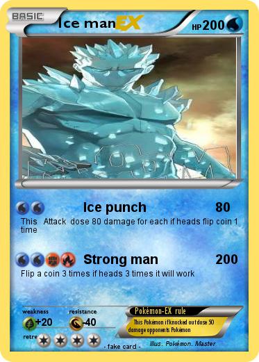 Pokemon Ice man