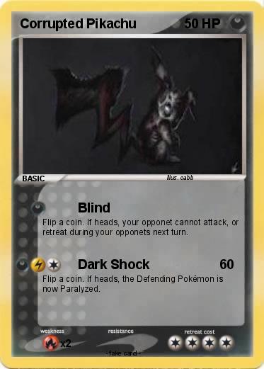 Pokemon Corrupted Pikachu