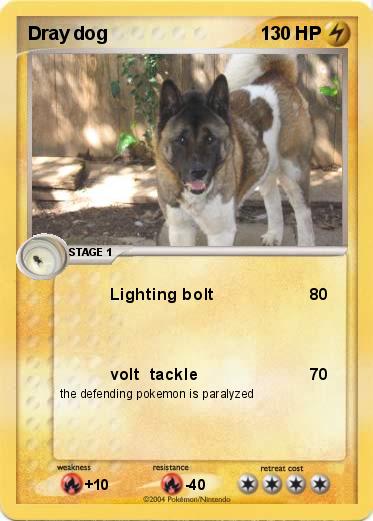 Pokemon Dray dog                           