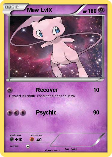 Pokemon Mew LvlX